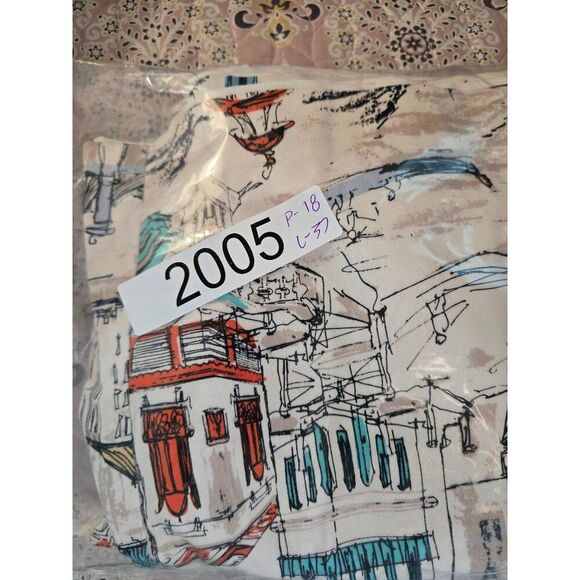 Venice-Inspired Sleeveless Shift Dress City scape Print gondola elegant chic - Picture 10 of 10